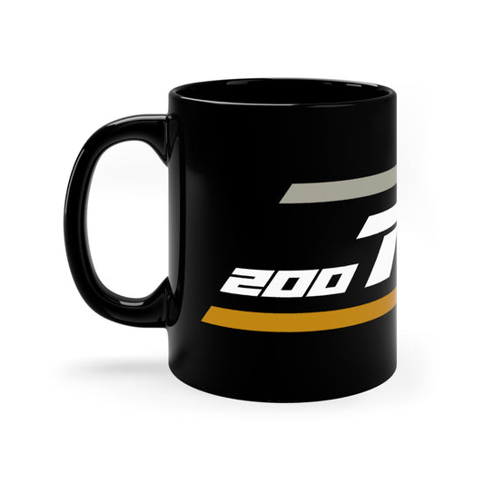 Yamaha "TW200 2018" 11oz Black Mug